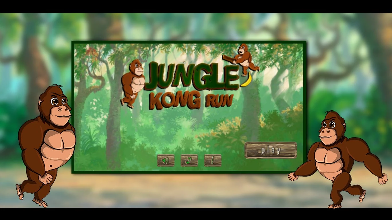 Jungle Kong Monkey Run screenshot